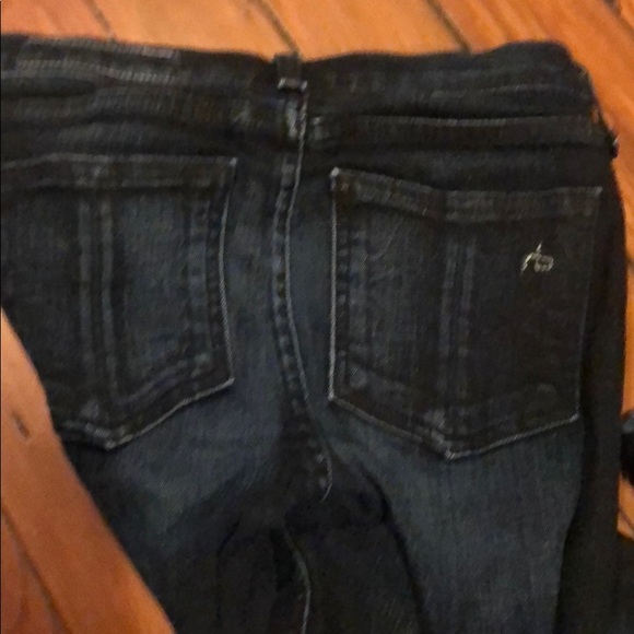Rag and bone skinny jean dark size 24 - Picture 3 of 3